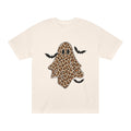 Halloween Leopard Ghost Spooky Bat T-Shirt