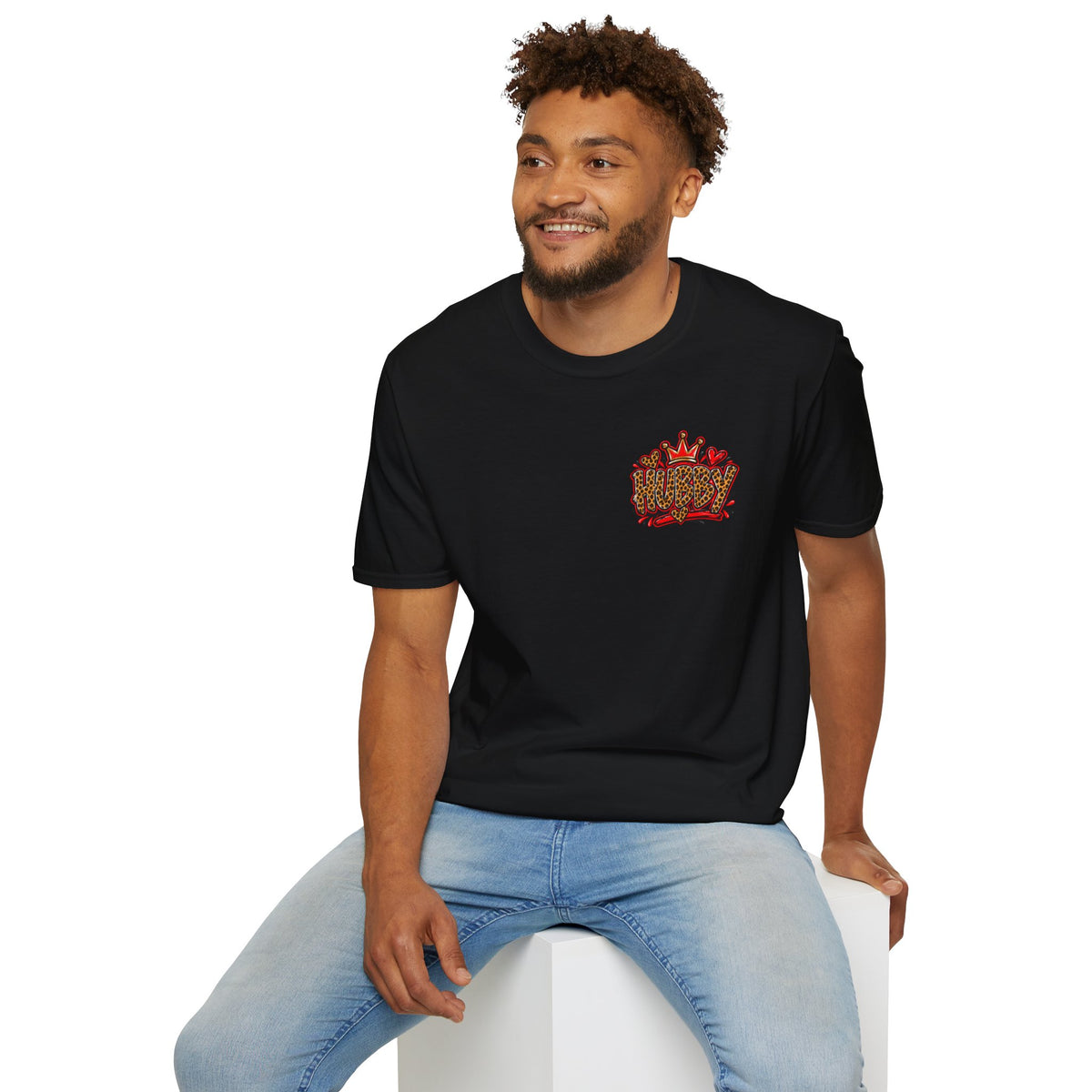 "I’m Friendly, My Wife Is Not" Leopard Graphic Tee