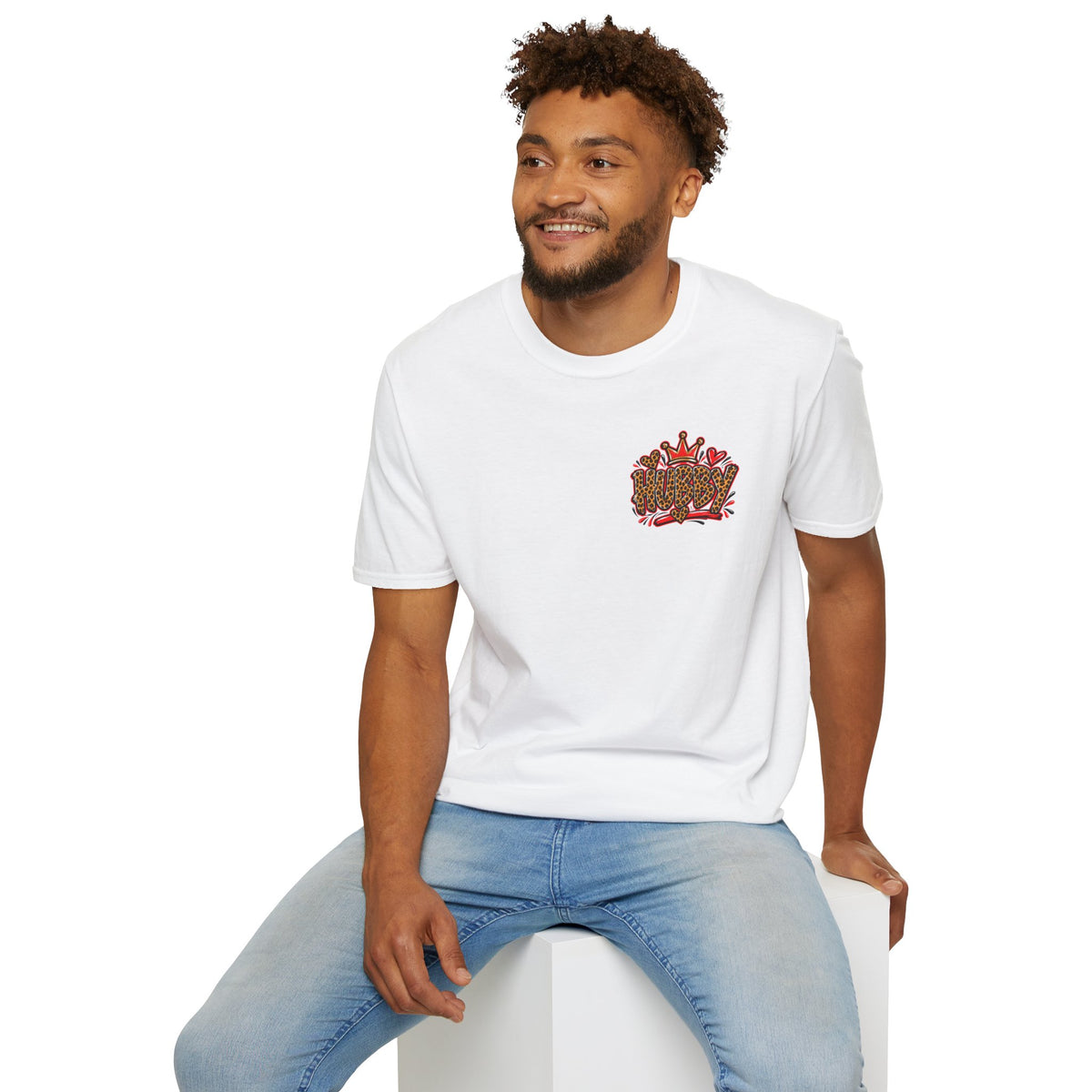 "I’m Friendly, My Wife Is Not" Leopard Graphic Tee